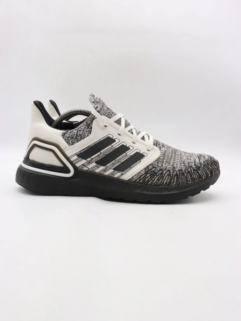 Adidas UltraBoost 20 OREO Running Shoes Men's Size 11 Black/White Sneaker FY9036